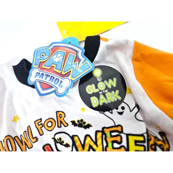 Paw Patrol Boys 2T Pajamas Set Glow In The Dark Howl for Halloween NEW‎ - Picture 5 of 8